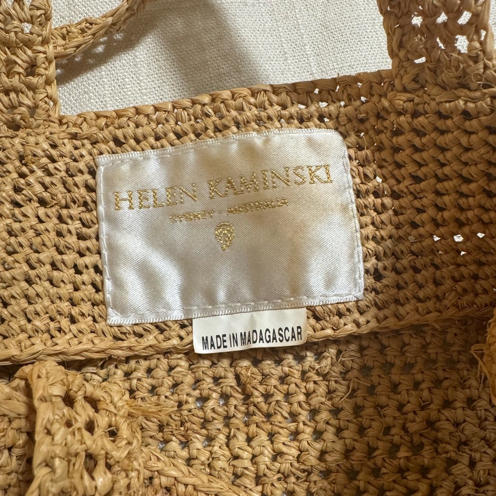Helene Kaminski raffia bucket bag - Picture 5 of 13